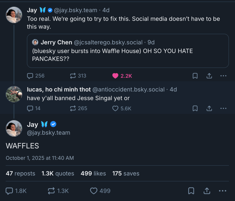 Bluesky's Waffle-Fueled Meltdown 1 Bluesky's Waffle-Fueled Meltdown