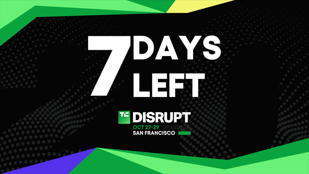 Disrupt Countdown: Last Chance for Discounted Tickets! 1 Disrupt Countdown: Last Chance for Discounted Tickets!