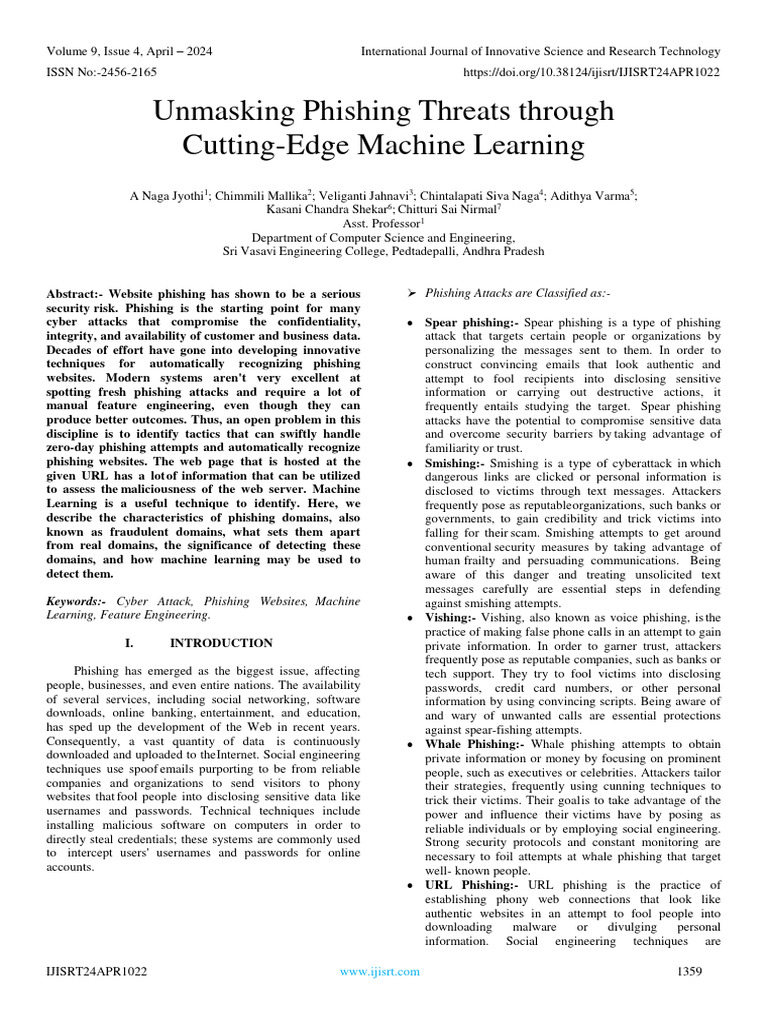 Unmasking the Ghost in the Machine: Google's Origin 1 Unmasking the Ghost in the Machine: Google's Origin