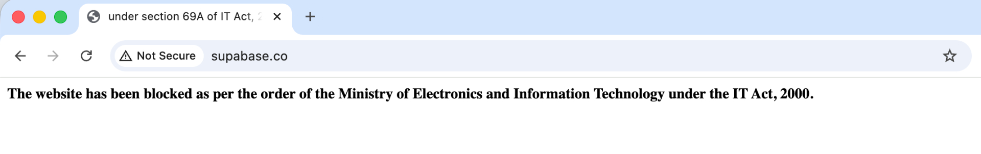 India's Supabase Block: A Tech Earthquake? 1 India's Supabase Block: A Tech Earthquake?